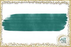 Turquoise Glitter Blue and Green Digital Clipart Brush Stroke 24 of beautiful PNG files Product Image 22