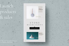 Animated Instagram Stories Templates - Minimal Boutique Product Image 8