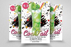 10 Summer Beach Cocktail Party Flyers Bundle Product Image 6