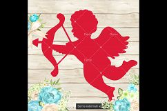 100 Cupid Clip Arts, Valentine, Romantic, Love, Wedding Kit Product Image 2