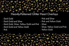 Glitter Heart Overlays Product Image 4