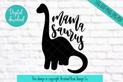 Dinosaur clipart, mama saurus svg, dinosaur svg,dino clipart Product Image 2