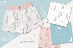 Little Princess. Illustrations &amp; Patterns Product Image 4