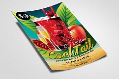 Cocktail Beach Party Flyer Product Image 2