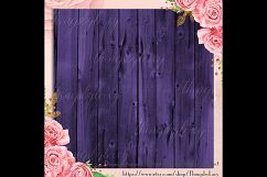 42 Ultra Violet Wood Texture Digital Papers, Barn Wood Paper Product Image 5
