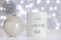 4 Christmas Mug Mockups Product Image 2