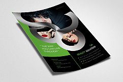 Beauty salon &amp; Fashion Flyer Template Product Image 3