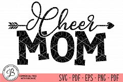 Cheer Mom SVG Product Image 1