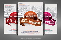 Electro Music Flyer Product Image 1