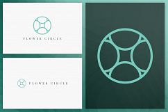 20 Circle geometric logos - outline Product Image 14