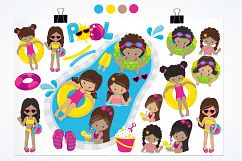 Pool Party  graphics and illustrations Product Image 2