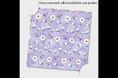 12 Daisy Flower Digital Paper in Sofia The First Theme Color Product Image 2