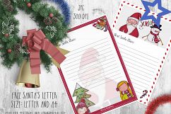 Santa's letter printable Product Image 1