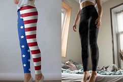 100 Leggings Mock-Up #20 Product Image 9