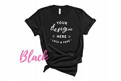 Bella Canvas 3001 T-Shirt Mockup Bundle All Colors On White Product Image 8