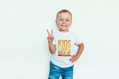 Kids T-Shirt Mock-Up Vol. 4 Product Image 7