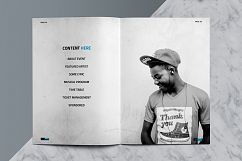 Music Festival Brochure &amp; Ticket | Indesign &amp; Photoshop Temp Product Image 3