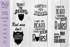 Men Bundle, Hipster svg, Beard quote svg, word art svg, Product Image 2