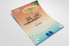 Sunday Beach Party Flyer Product Image 2