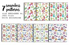 Summertime. Watercolor clip art. Product Image 3