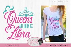 Libra sign svg, Zodiac quote svg, Queens quote svg, born as Product Image 1