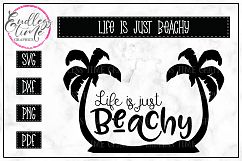 Life is Just Beachy SVG - Summer SVG Product Image 2
