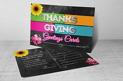 Thanks Giving Postcard Template Product Image 1