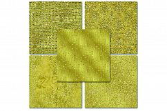 Gold Glam Textures - Luxe Gold Foil Digital Paper Product Image 3