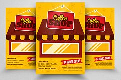 10 Cafe Shop Flyer Bundle Product Image 4