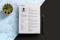 Clean Resume Product Image 1