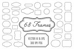 Vintage Frames, Labels, Badges Product Image 1