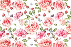 12 HandDrawn Watercolor PATTERNS Product Image 11