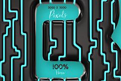 Tron Futuro 3D Lettering Product Image 3