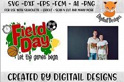 Field Day SVG for Silhouette, Cricut, Scan N Cut Product Image 1