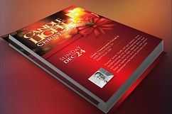 Christmas Candle Light Flyer Poster Template Product Image 4
