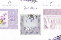 Lilac Dream + BONUS 6 Instagram Templates Product Image 5