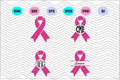 Cancer Svg,Cancer Ribbon Svg Vector File Vinyl Decal Product Image 1