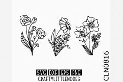 Floral Monogram Pack Product Image 4
