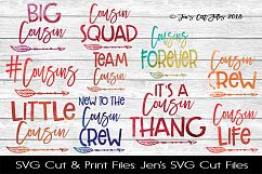 Cousins SVG Cut File BUNDLE Product Image 1