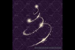 Luxury Pearl, Purple, Gold Glitter Kit, Balloon, Bow, Lights Product Image 3