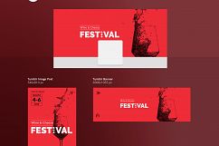 Wine and Cheese Festival Design Templates Bundle Product Image 19