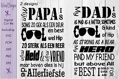 Fathers day svg, word art svg, cool dad svg, Product Image 6