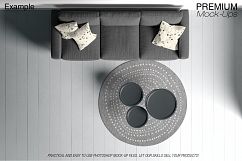 Carpets in Living Room Mockup Set Product Image 19