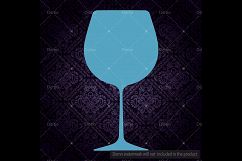 100 Wine Glass Clip Arts, New Year Clip art, Party Clip art Product Image 3
