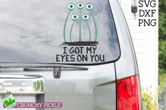 I Got My Eyes On You Halloween SVG Product Image 1