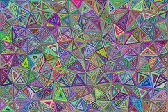 50 colorful triangle backgrounds (AI, EPS, SVG, JPG 5000x5000) Product Image 2