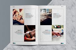 Music Festival Brochure &amp; Ticket | Indesign &amp; Photoshop Temp Product Image 10