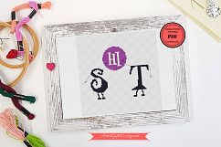 Shit Cross Stitch pattern PDF Embroidery pattern Xstitch Product Image 2
