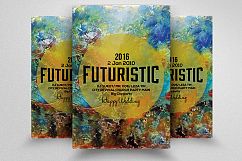 Futuristic Flyer Templates Product Image 1