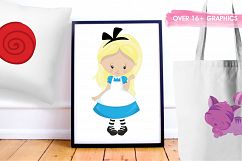 Wonderland graphics and illustrations Product Image 5